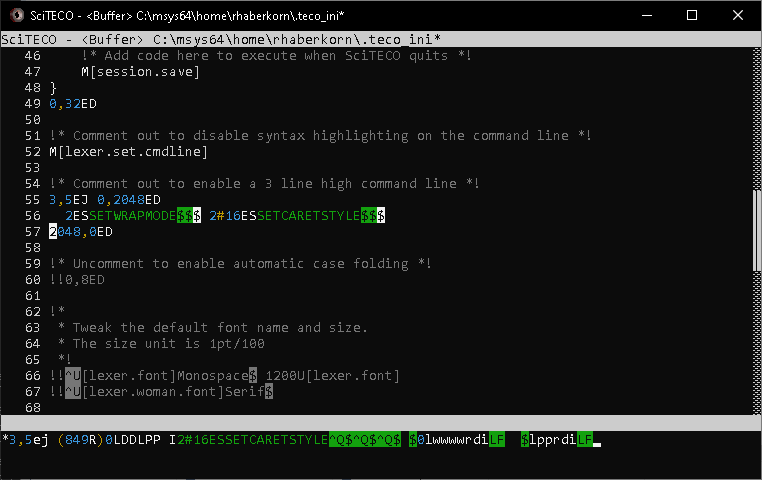 Windows 10, new command line